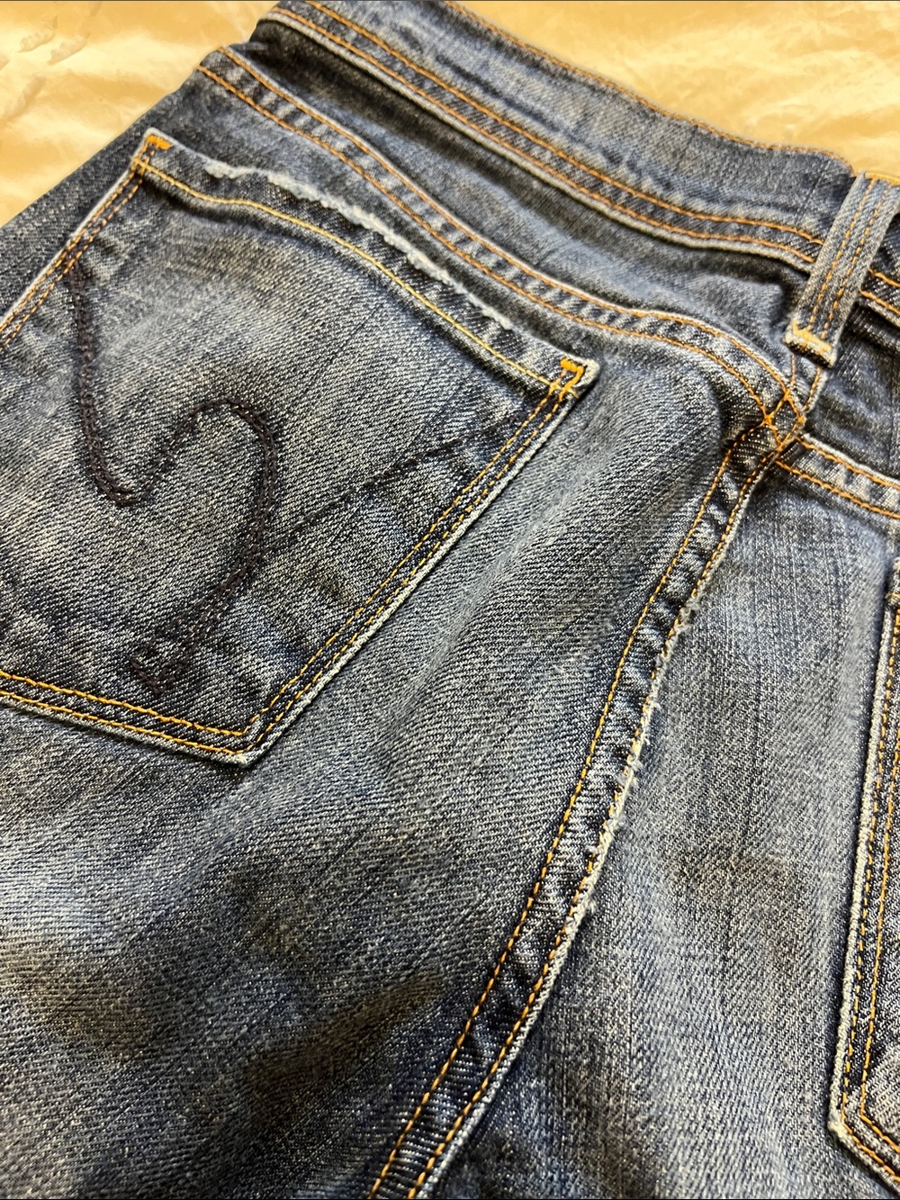 Citizens Of Humanity COH Jeans Ingrid #002 Low Waist Flair Flare Stretchy Boot - Picture 7 of 16